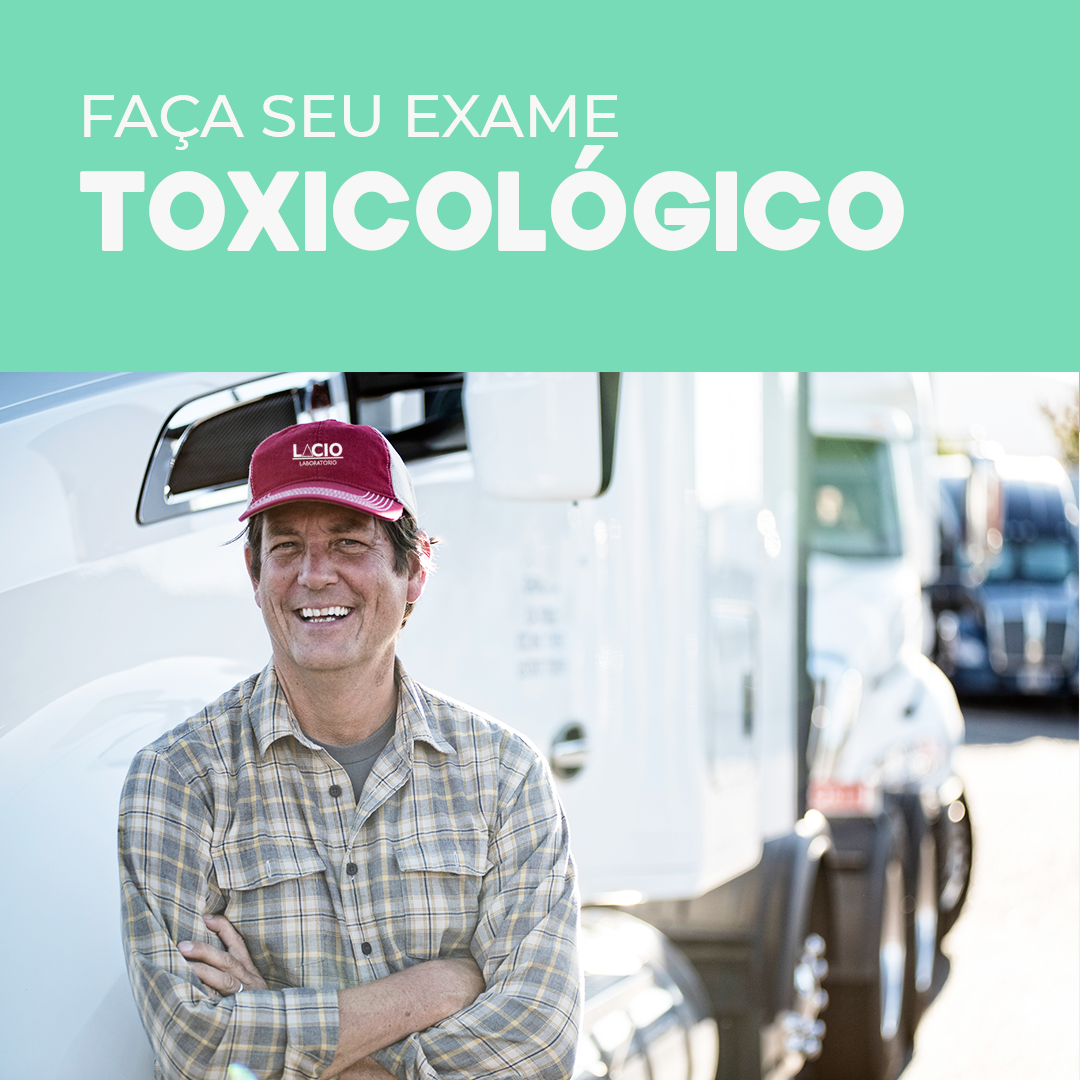 Faça seu exame toxicológico